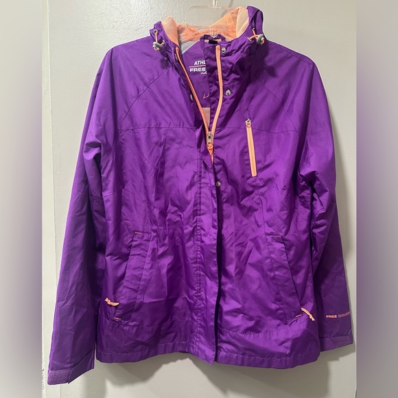 Free Country Purple Jacket with Orange - Picture 1 of 4